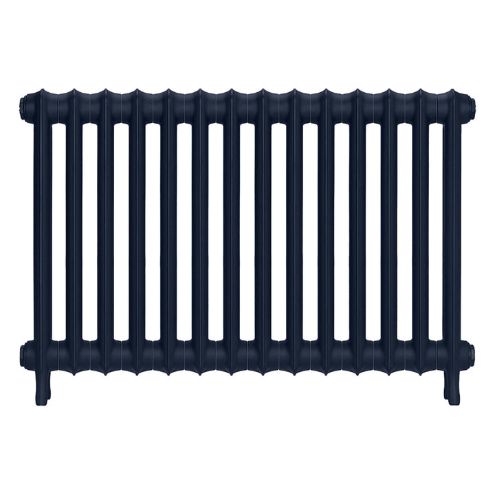 Emmeline I - Anthracite Cast Iron Column Radiator H607mm x W961mm 1 Column - Wall Hung