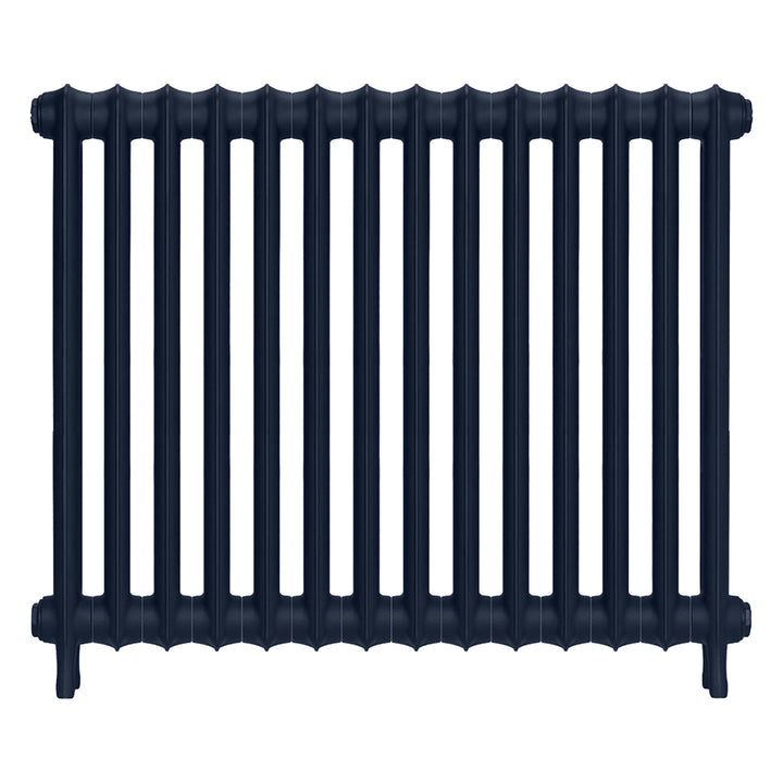 Emmeline I - Anthracite Cast Iron Column Radiator H807mm x W961mm 1 Column - Wall Hung