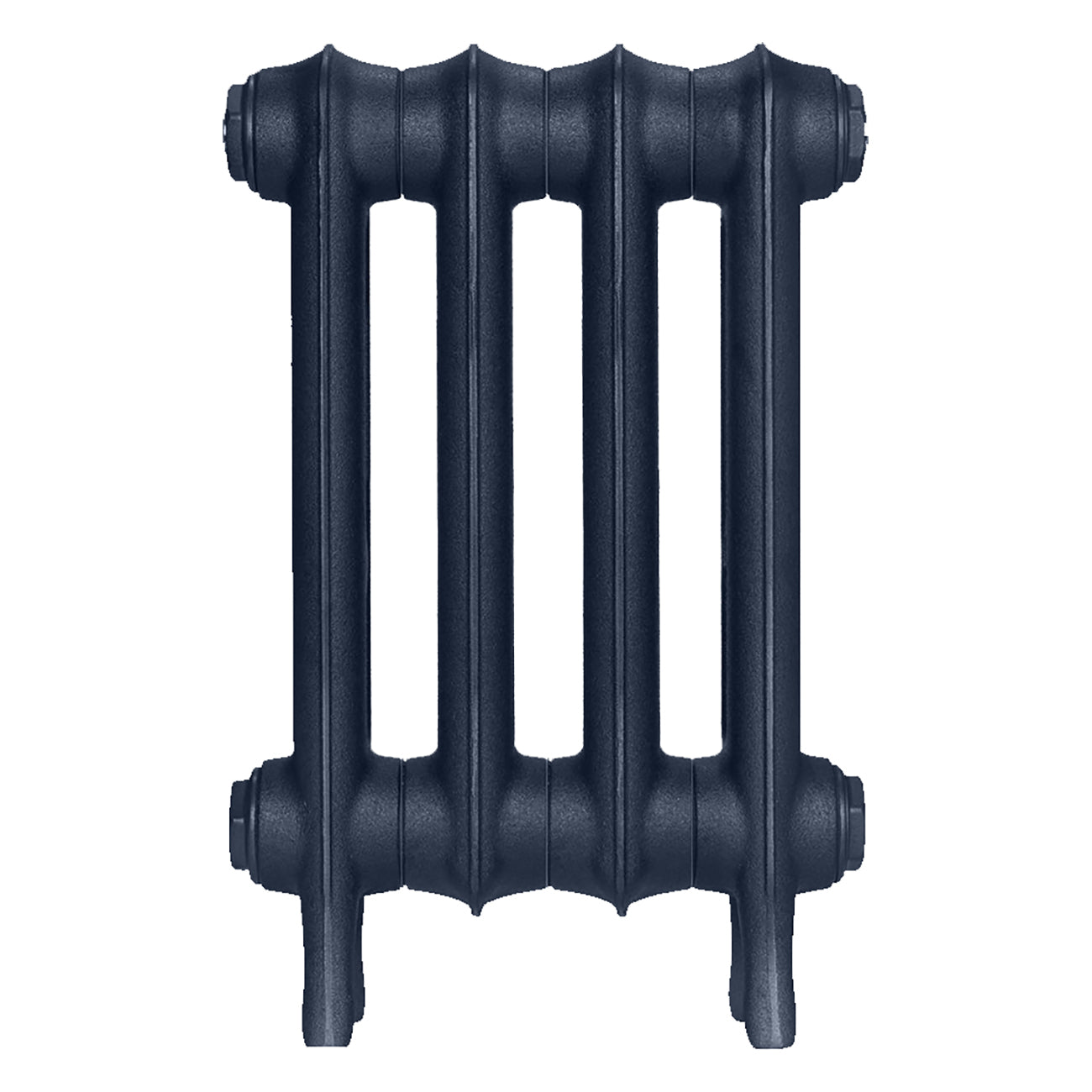 Emmeline I - Anthracite Cast Iron Column Radiator H407mm x W296mm 1 Column - Wall Hung