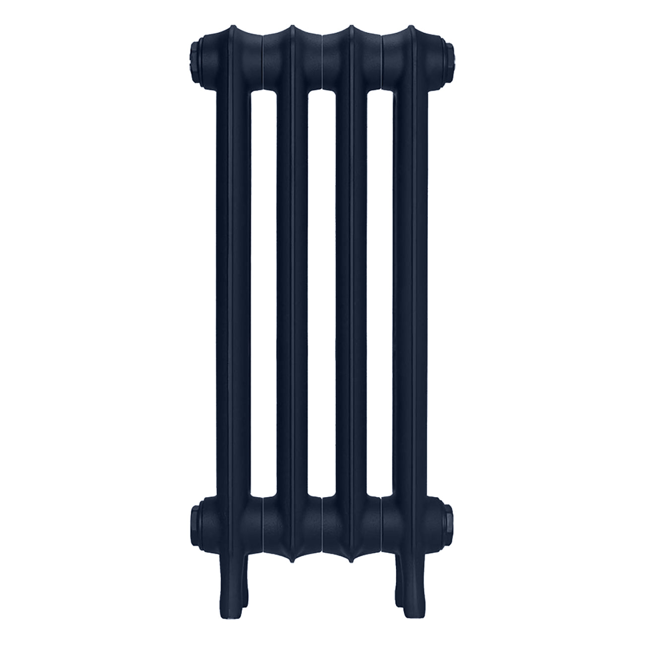 Emmeline I - Anthracite Cast Iron Column Radiator H607mm x W296mm 1 Column - Wall Hung