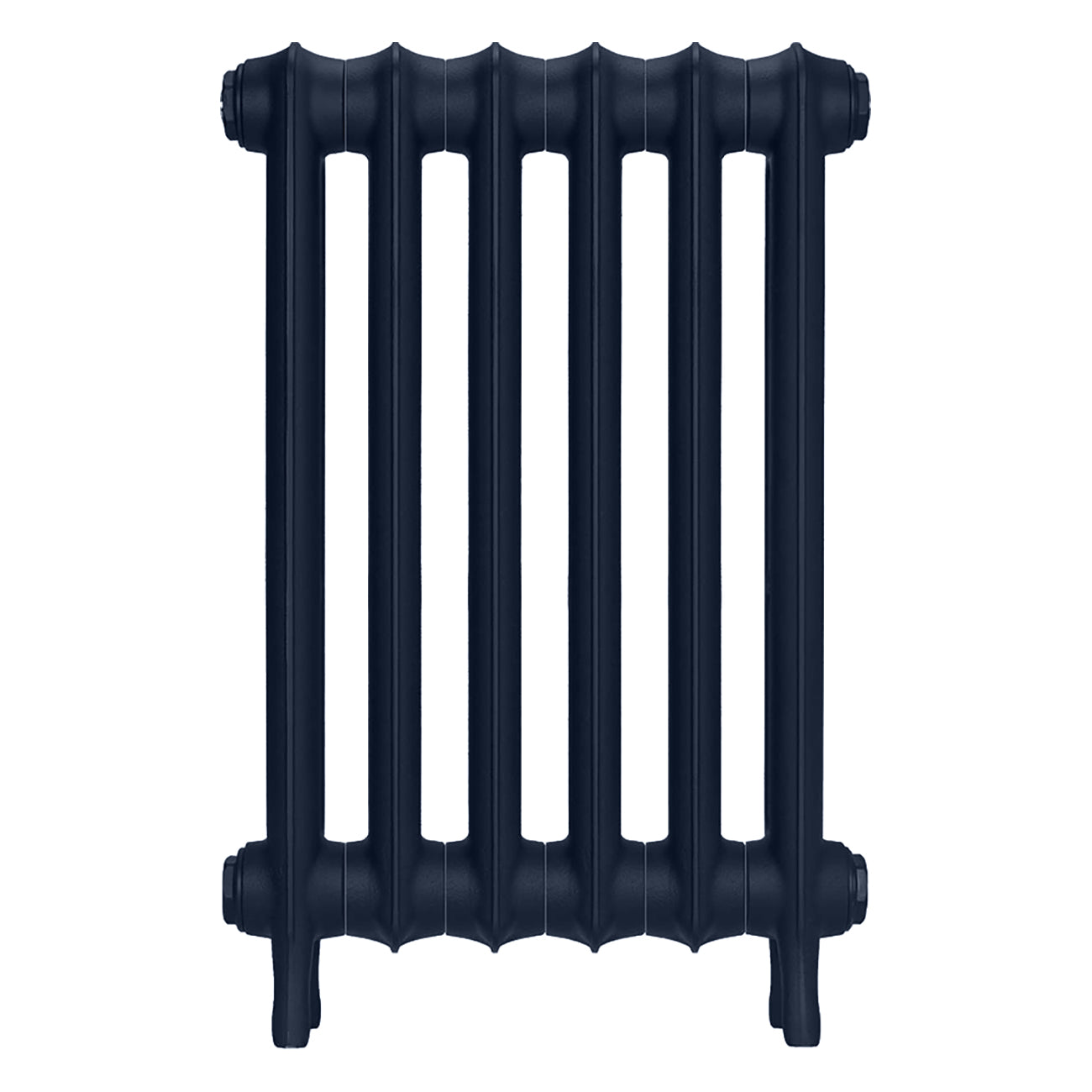 Emmeline I - Anthracite Cast Iron Column Radiator H607mm x W429mm 1 Column - Wall Hung