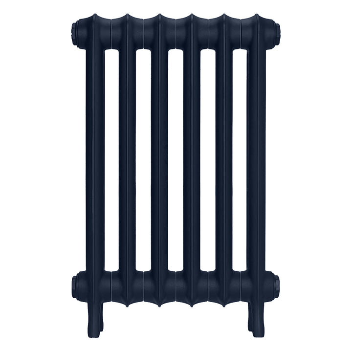 Emmeline I - Anthracite Cast Iron Column Radiator H607mm x W429mm 1 Column - Wall Hung