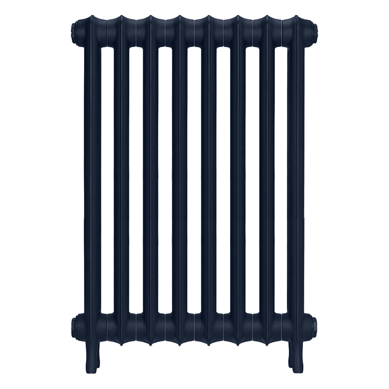 Emmeline I - Anthracite Cast Iron Column Radiator H807mm x W562mm 1 Column - Wall Hung