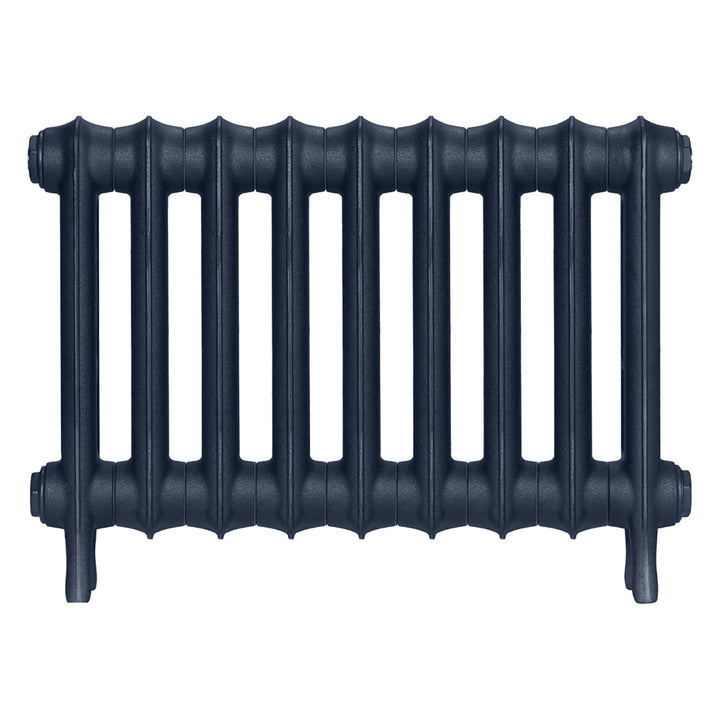 Emmeline I - Anthracite Cast Iron Column Radiator H407mm x W629mm 1 Column - Wall Hung