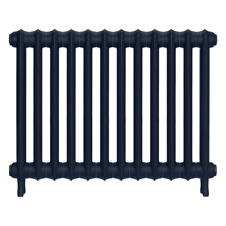 Emmeline II - Anthracite Cast Iron Column Radiator H613mm x W828mm 2 Column - Wall Hung