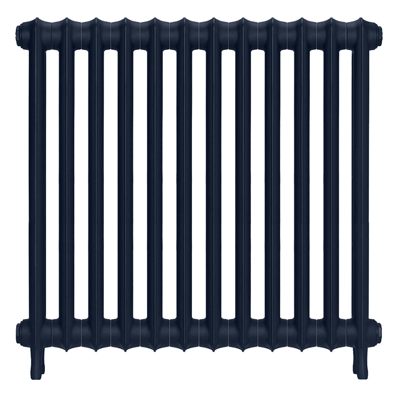Emmeline II - Anthracite Cast Iron Column Radiator H813mm x W828mm 2 Column - Wall Hung
