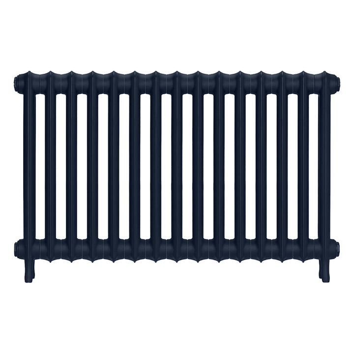 Emmeline II - Anthracite Cast Iron Column Radiator H613mm x W1028mm 2 Column - Wall Hung