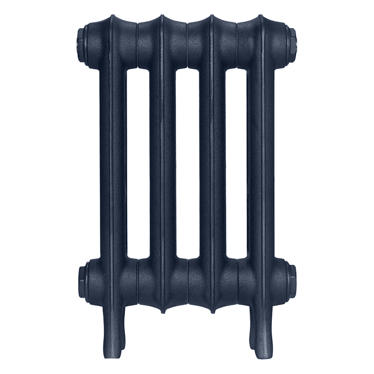 Emmeline II - Anthracite Cast Iron Column Radiator H413mm x W296mm 2 Column - Wall Hung