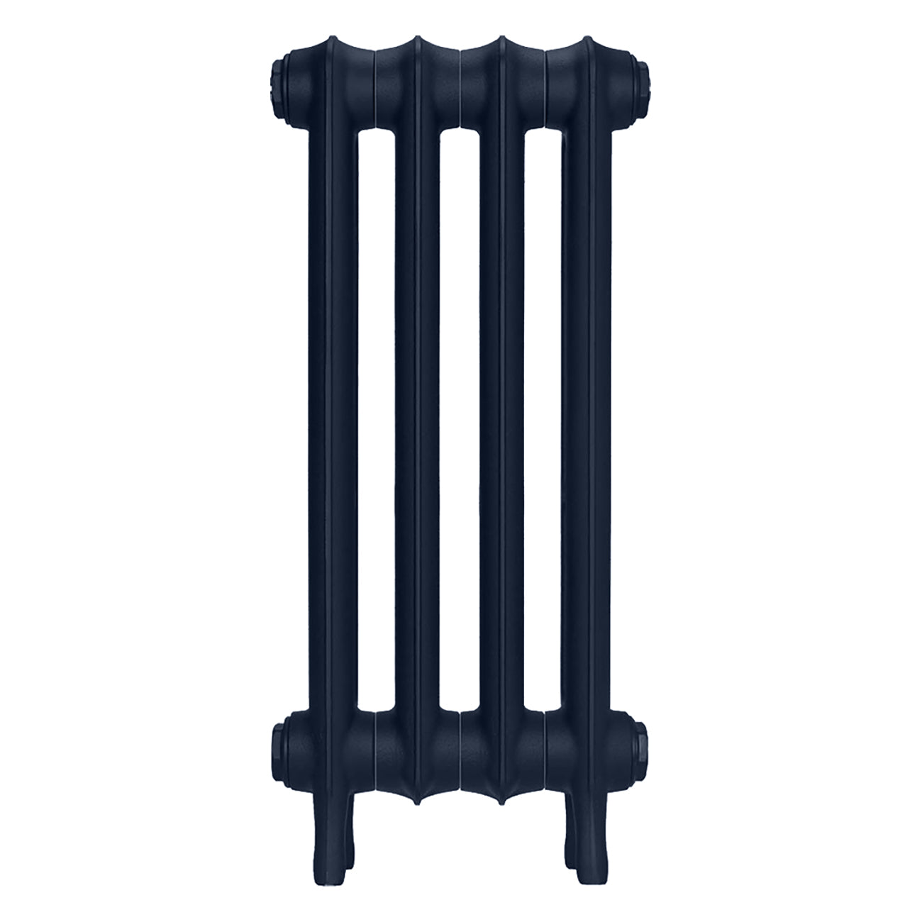 Emmeline II - Anthracite Cast Iron Column Radiator H613mm x W296mm 2 Column - Wall Hung