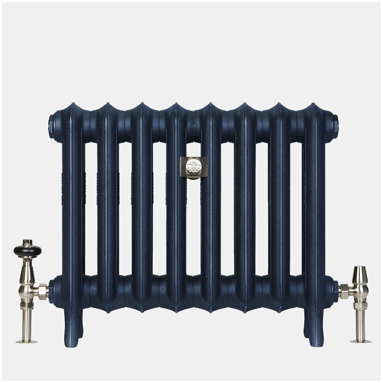 Emmeline II - Anthracite Cast Iron Column Radiator H470mm x W1028mm 2 Column - Floor Standing