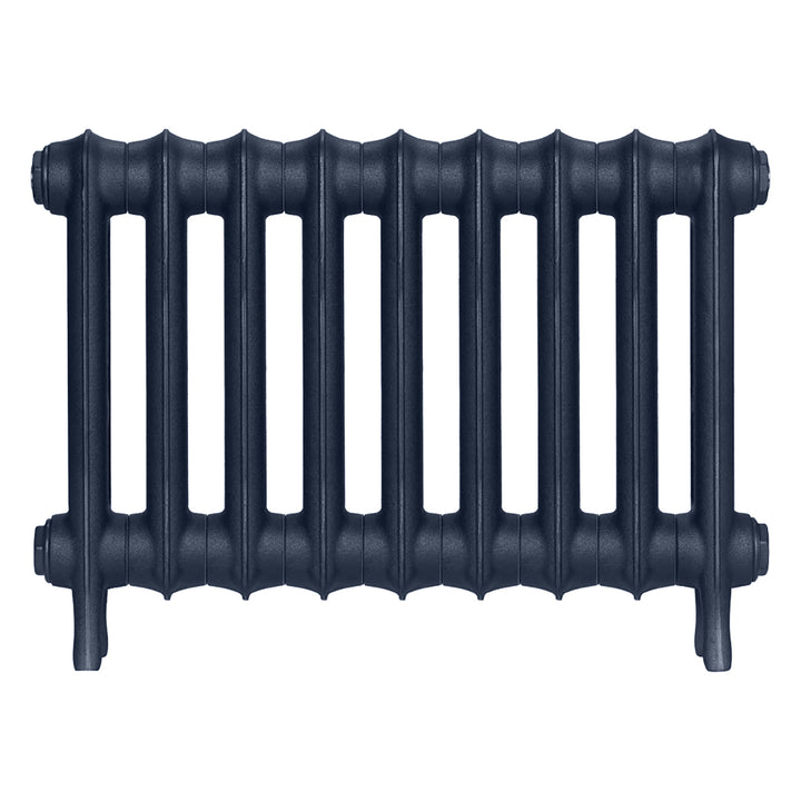 Emmeline II - Anthracite Cast Iron Column Radiator H413mm x W629mm 2 Column - Wall Hung