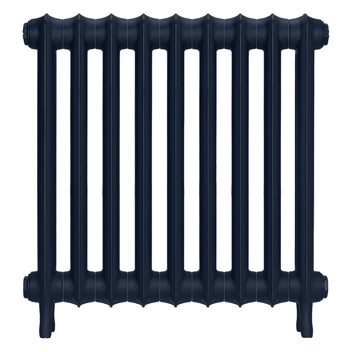 Emmeline II - Anthracite Cast Iron Column Radiator H613mm x W629mm 2 Column - Wall Hung