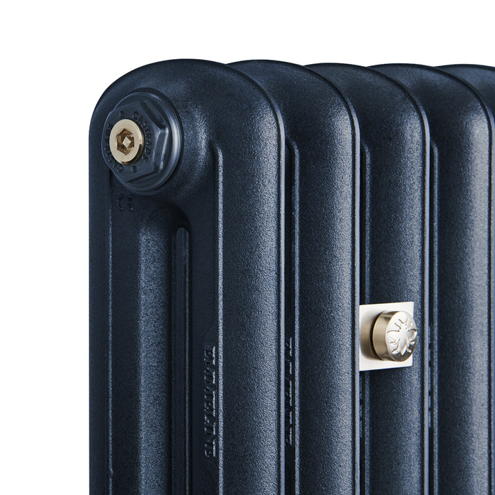 Emmeline II - Anthracite Cast Iron Column Radiator H613mm x W230mm 2 Column - Wall Hung