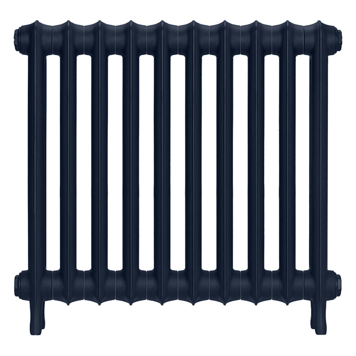 Emmeline III - Anthracite Cast Iron Column Radiator H616mm x W695mm 3 Column - Wall Hung