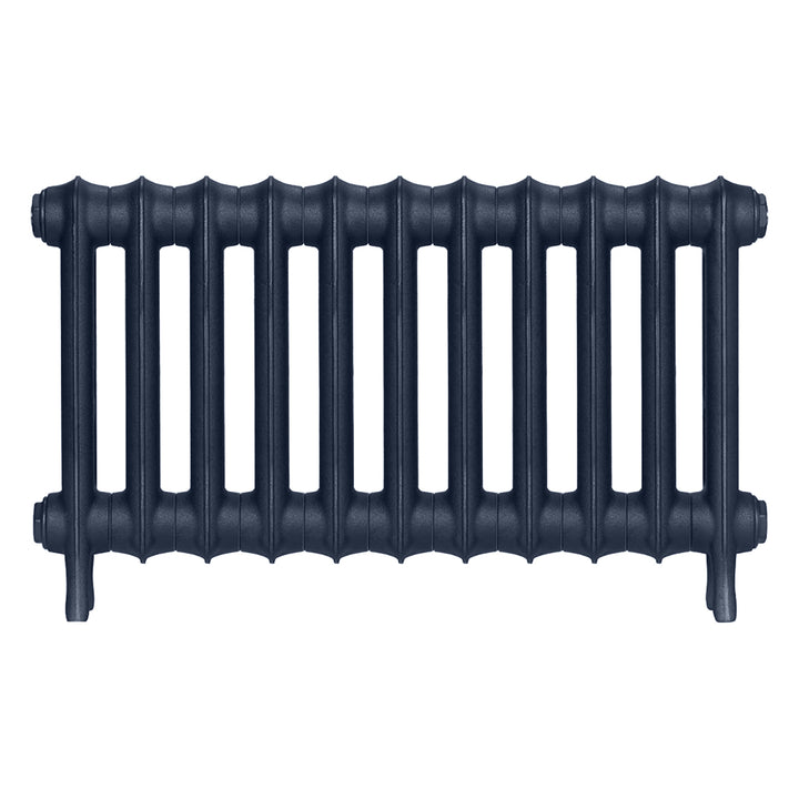 Emmeline III - Anthracite Cast Iron Column Radiator H416mm x W762mm 3 Column - Wall Hung