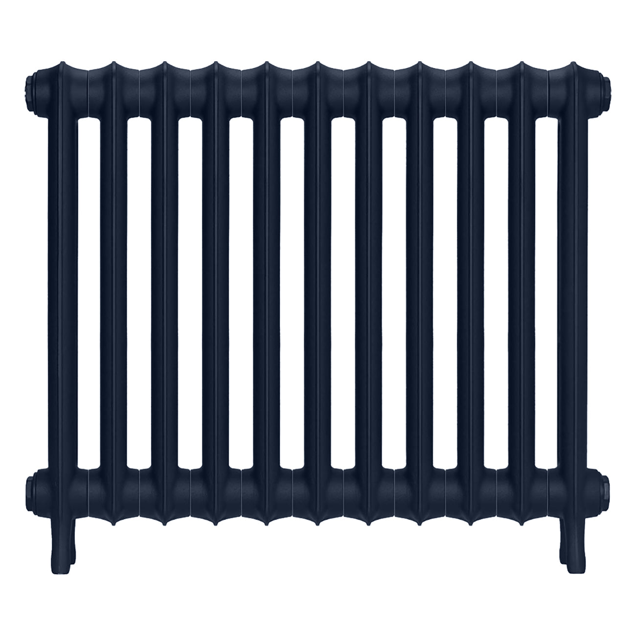 Emmeline III - Anthracite Cast Iron Column Radiator H616mm x W762mm 3 Column - Wall Hung