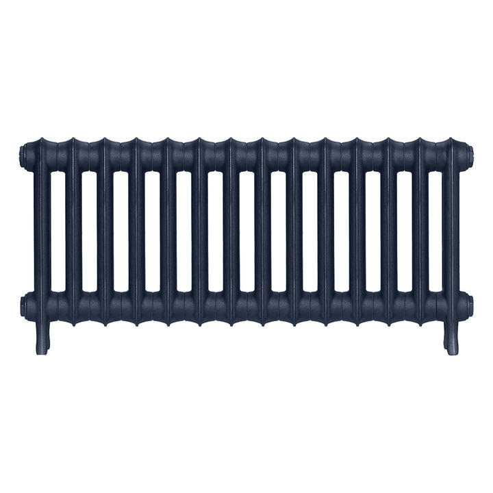 Emmeline III - Anthracite Cast Iron Column Radiator H416mm x W961mm 3 Column - Wall Hung