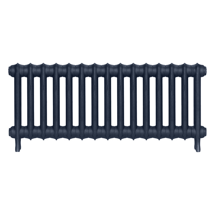 Emmeline III - Anthracite Cast Iron Column Radiator H416mm x W1028mm 3 Column - Wall Hung
