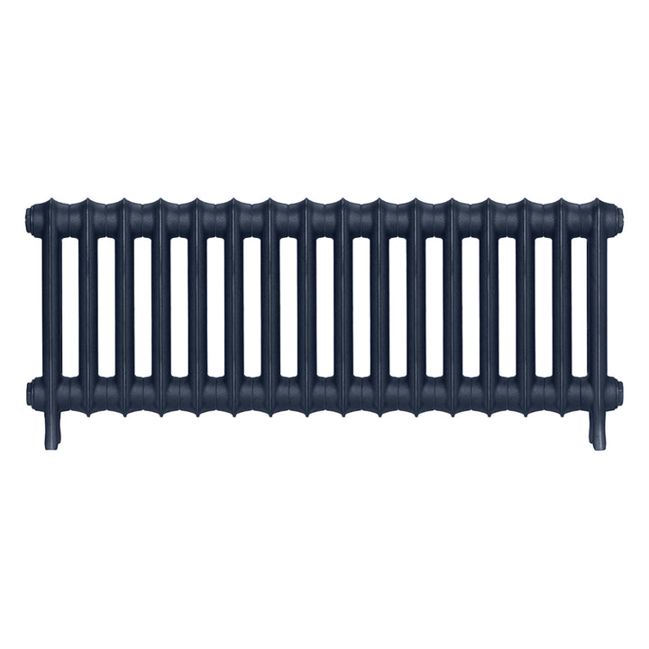 Emmeline III - Anthracite Cast Iron Column Radiator H416mm x W1094mm 3 Column - Wall Hung