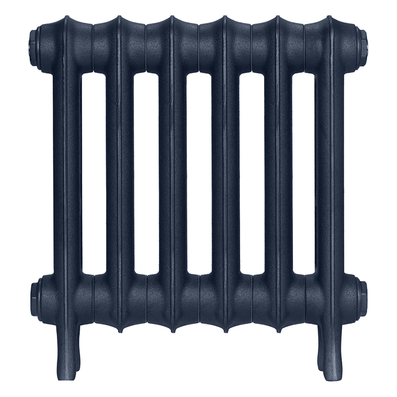 Emmeline III - Anthracite Cast Iron Column Radiator H416mm x W429mm 3 Column - Wall Hung
