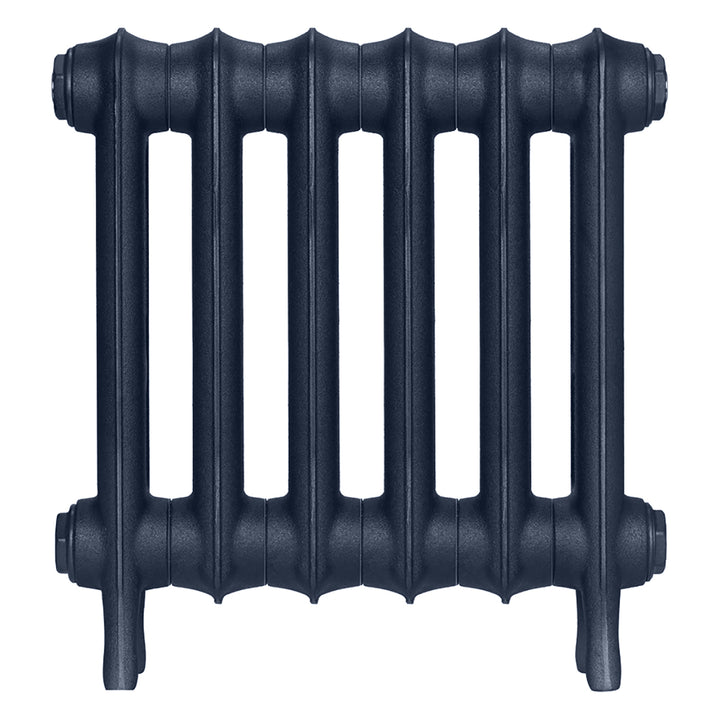 Emmeline III - Anthracite Cast Iron Column Radiator H416mm x W429mm 3 Column - Wall Hung