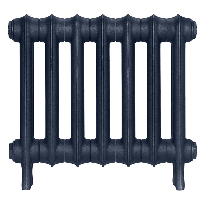 Emmeline III - Anthracite Cast Iron Column Radiator H416mm x W496mm 3 Column - Wall Hung