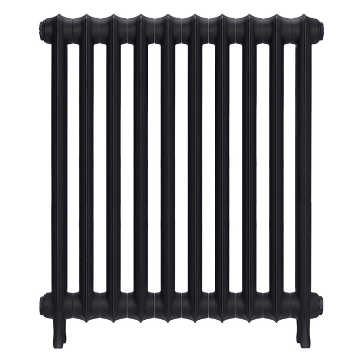 Emmeline I - Black Iron Cast Iron Column Radiator H807mm x W695mm 1 Column - Wall Hung