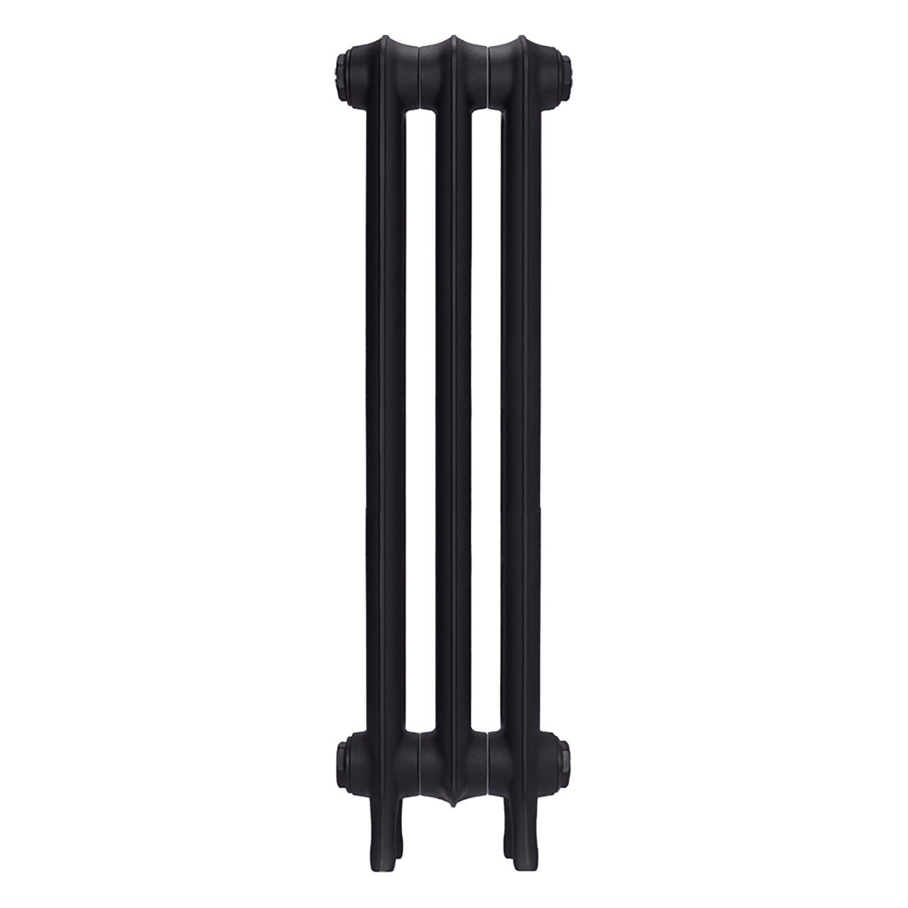 Emmeline I - Black Iron Cast Iron Column Radiator H807mm x W230mm 1 Column - Wall Hung