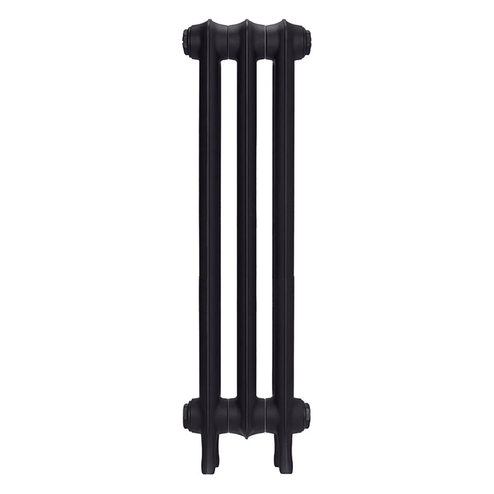 Emmeline I - Black Iron Cast Iron Column Radiator H807mm x W230mm 1 Column - Wall Hung
