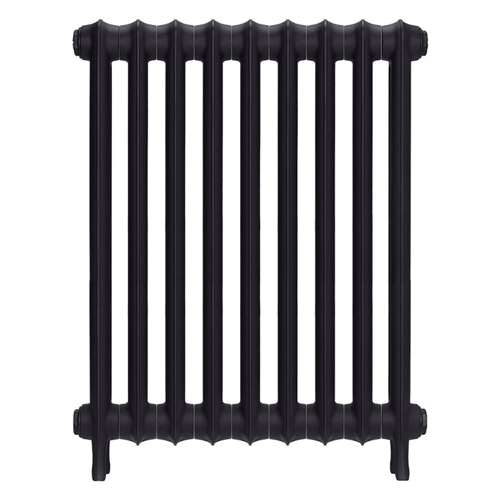 Emmeline I - Black Iron Cast Iron Column Radiator H807mm x W629mm 1 Column - Wall Hung