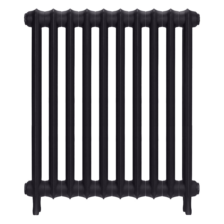 Emmeline II - Black Iron Cast Iron Column Radiator H813mm x W695mm 2 Column - Wall Hung