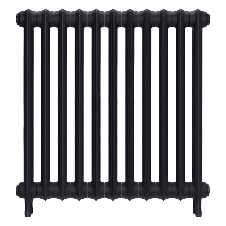 Emmeline II - Black Iron Cast Iron Column Radiator H813mm x W762mm 2 Column - Wall Hung