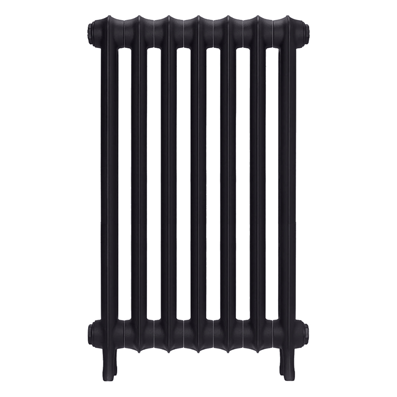 Emmeline II - Black Iron Cast Iron Column Radiator H813mm x W496mm 2 Column - Wall Hung