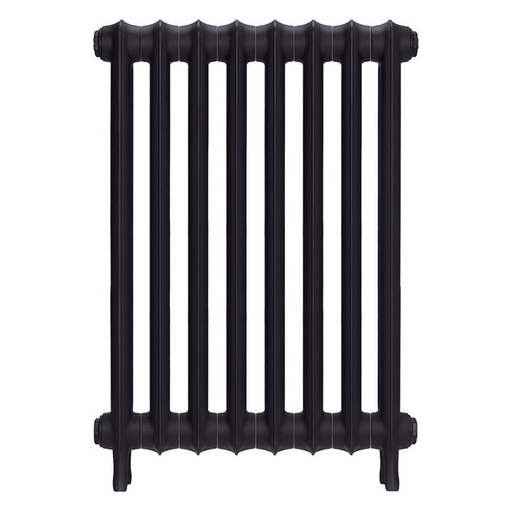 Emmeline II - Black Iron Cast Iron Column Radiator H813mm x W562mm 2 Column - Wall Hung