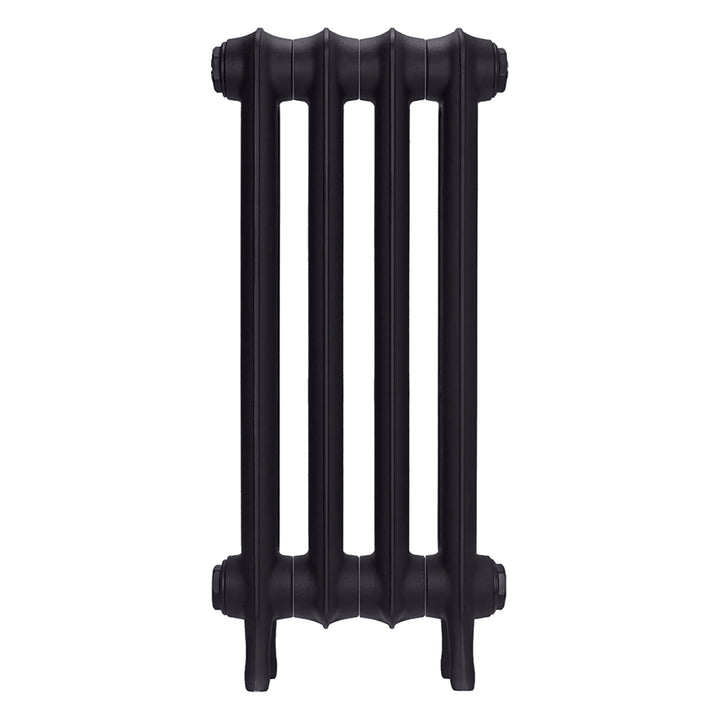 Emmeline III - Black Iron Cast Iron Column Radiator H616mm x W296mm 3 Column - Wall Hung