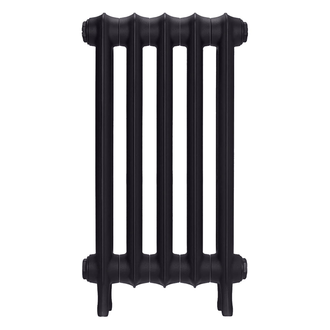 Emmeline III - Black Iron Cast Iron Column Radiator H616mm x W363mm 3 Column - Wall Hung