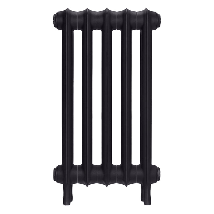 Emmeline III - Black Iron Cast Iron Column Radiator H616mm x W363mm 3 Column - Wall Hung