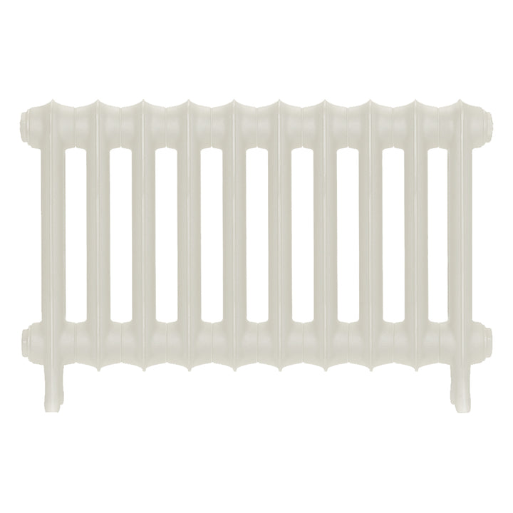 Emmeline I - Chalk White Cast Iron Column Radiator H407mm x W695mm 1 Column - Wall Hung