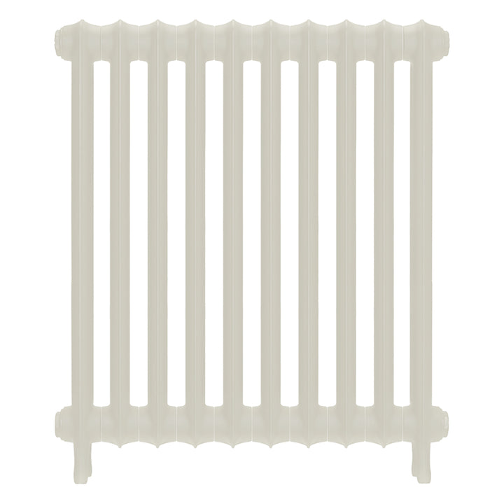 Emmeline I - Chalk White Cast Iron Column Radiator H807mm x W695mm 1 Column - Wall Hung