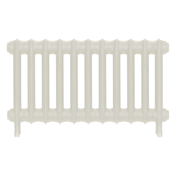 Emmeline I - Chalk White Cast Iron Column Radiator H407mm x W762mm 1 Column - Wall Hung