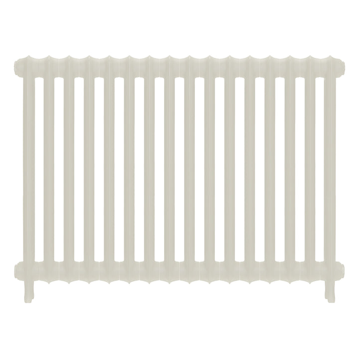 Emmeline I - Chalk White Cast Iron Column Radiator H807mm x W1094mm 1 Column - Wall Hung