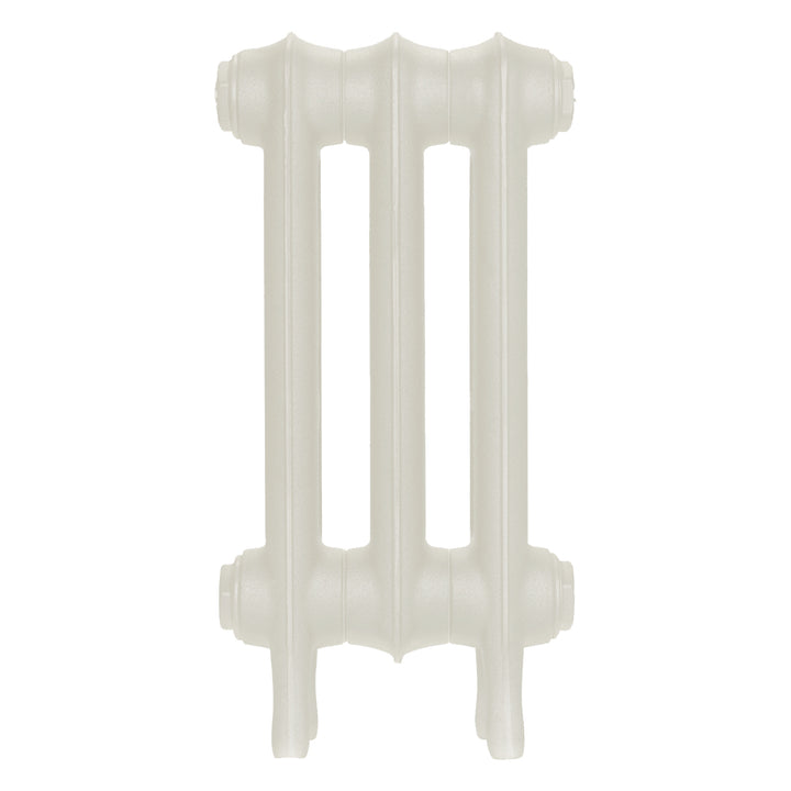 Emmeline I - Chalk White Cast Iron Column Radiator H407mm x W230mm 1 Column - Wall Hung