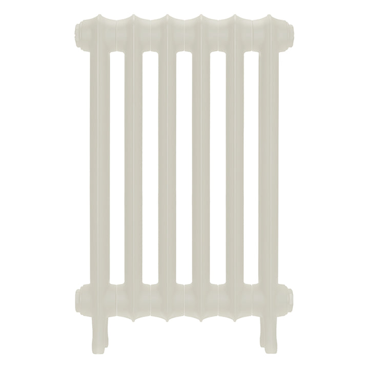 Emmeline I - Chalk White Cast Iron Column Radiator H607mm x W429mm 1 Column - Wall Hung