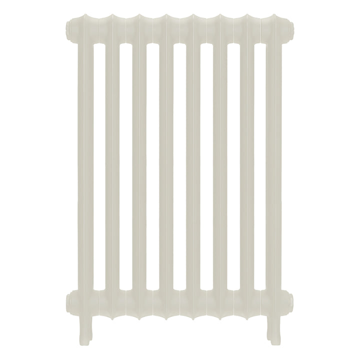Emmeline I - Chalk White Cast Iron Column Radiator H807mm x W562mm 1 Column - Wall Hung