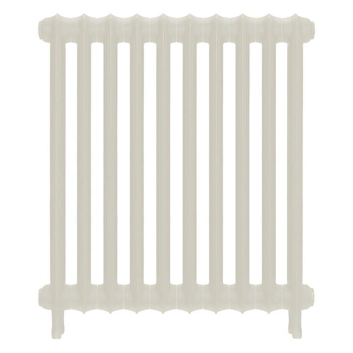 Emmeline II - Chalk White Cast Iron Column Radiator H813mm x W695mm 2 Column - Wall Hung