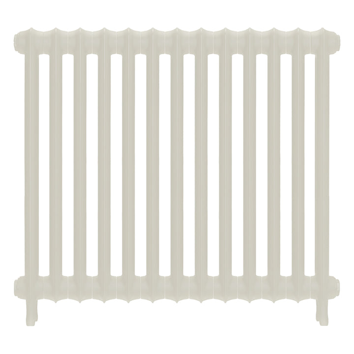 Emmeline II - Chalk White Cast Iron Column Radiator H813mm x W895mm 2 Column - Wall Hung