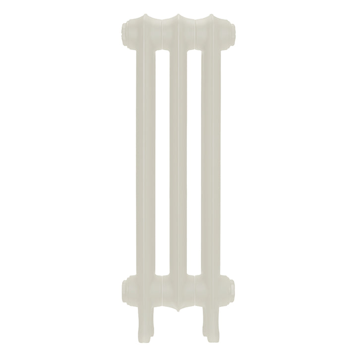 Emmeline II - Chalk White Cast Iron Column Radiator H613mm x W230mm 2 Column - Wall Hung