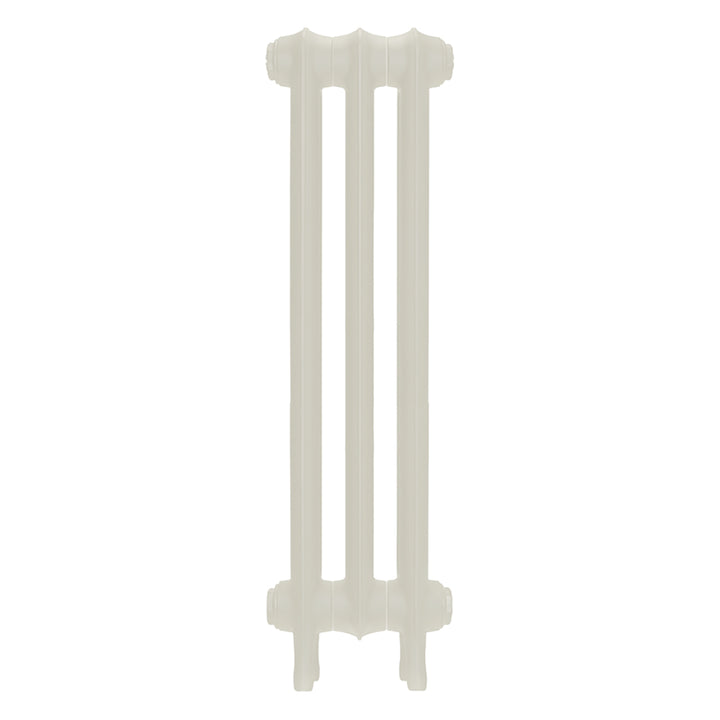 Emmeline II - Chalk White Cast Iron Column Radiator H813mm x W230mm 2 Column - Wall Hung