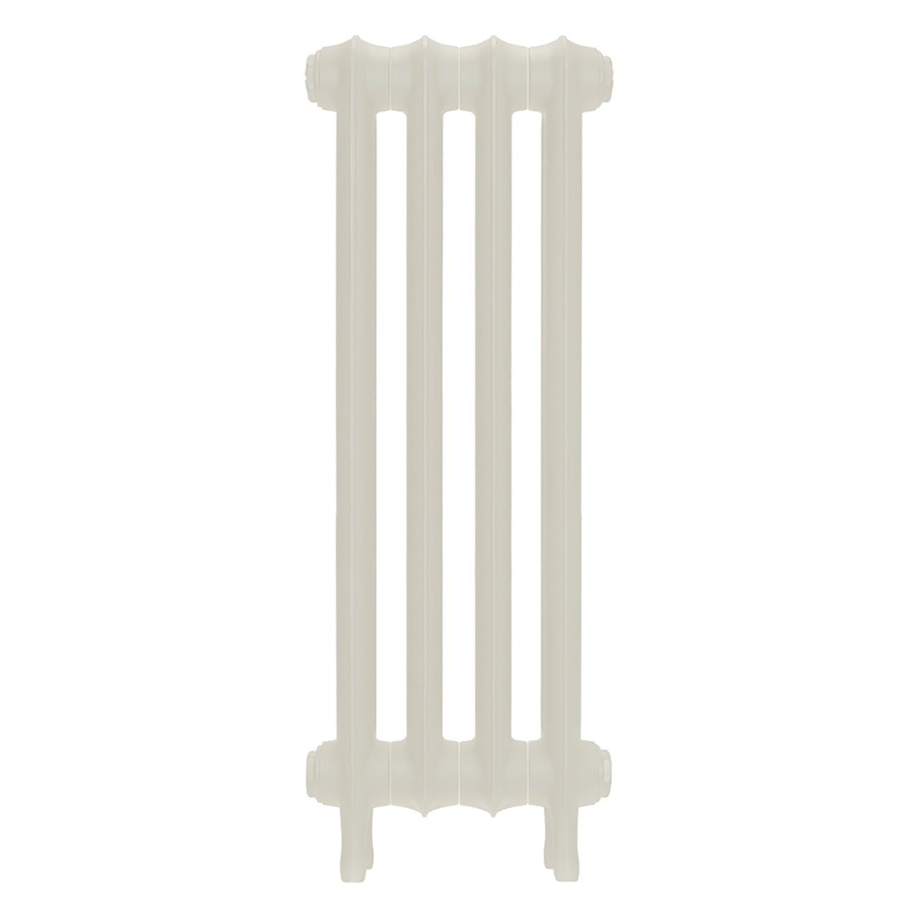 Emmeline II - Chalk White Cast Iron Column Radiator H813mm x W296mm 2 Column - Wall Hung