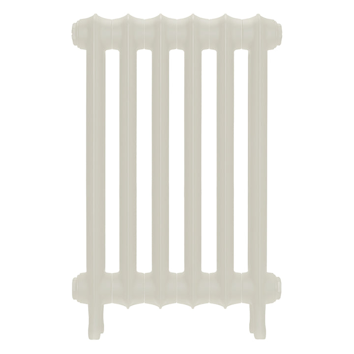 Emmeline III - Chalk White Cast Iron Column Radiator H616mm x W429mm 3 Column - Wall Hung